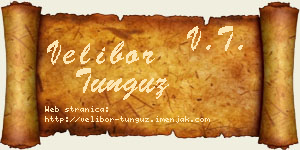 Velibor Tunguz vizit kartica